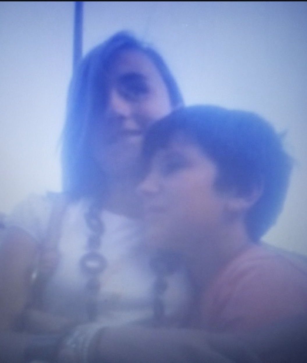 Primera foto de Elena y Álex